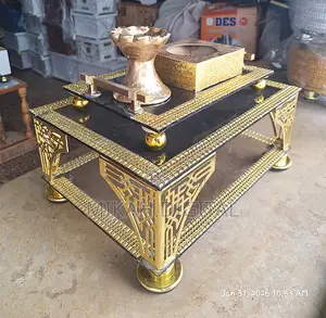 Golden Black Glass Rekebot