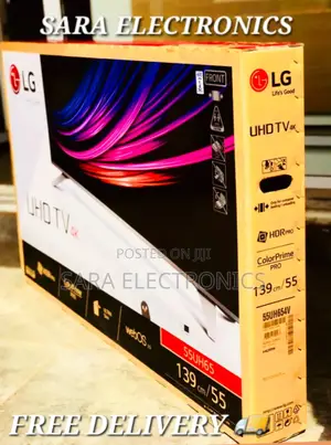 ➜Lg 55" Uhd New 2025 Tv ➜Free Delivery➜10 Years Warranty➜Price 145,500