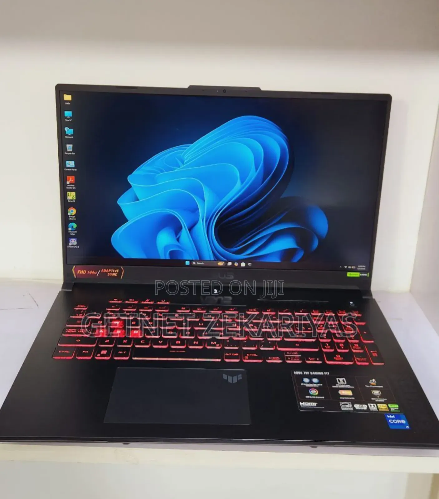 New Laptop Asus TUF Gaming F16 16GB Intel Core I7 SSD 512GB