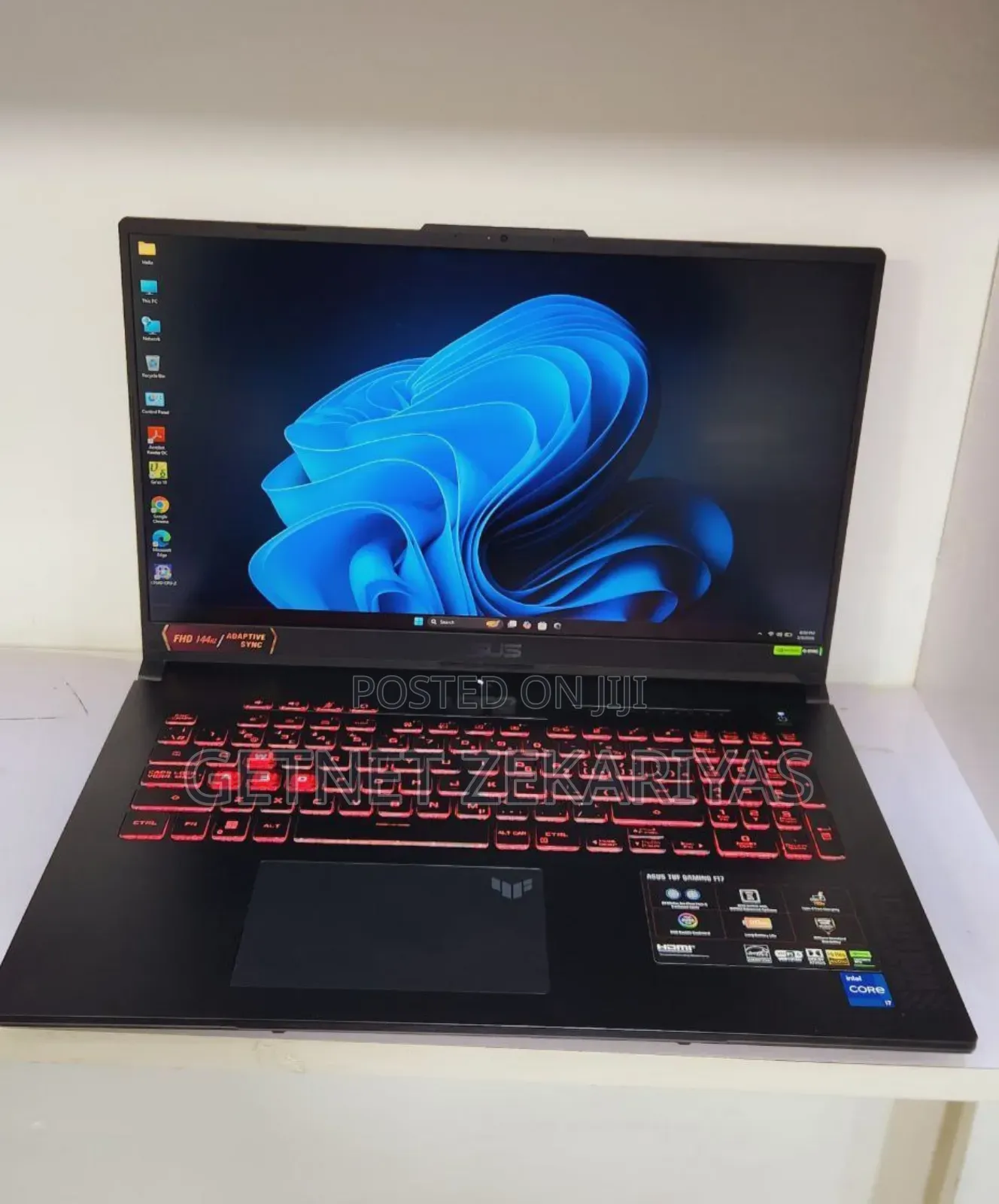 New Laptop Asus TUF Gaming F16 16GB Intel Core I7 SSD 512GB