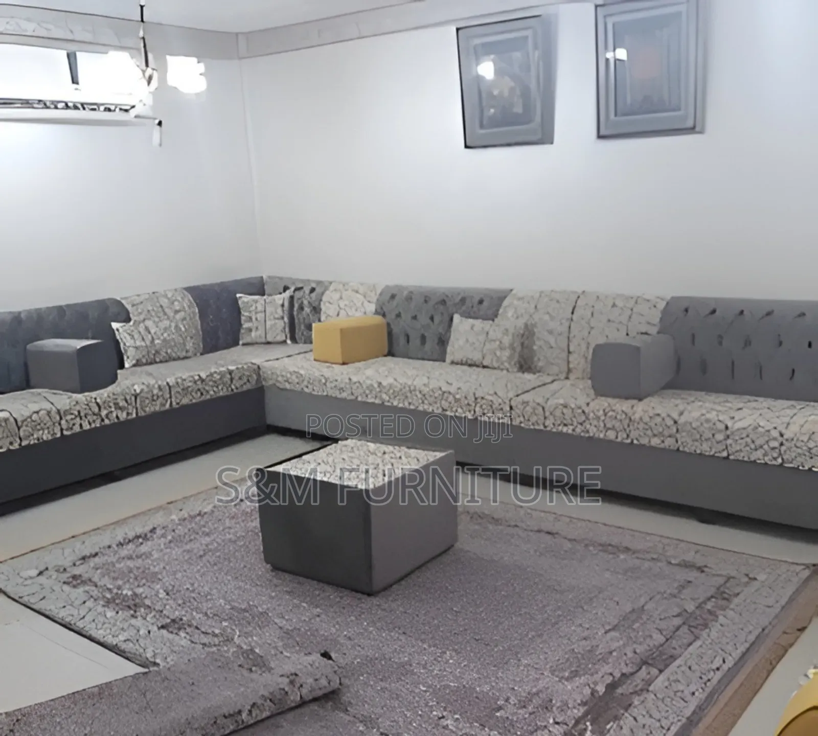 Arabian Majlis Crafted for Graceful Living Space. አረቢያን መጅሊስ