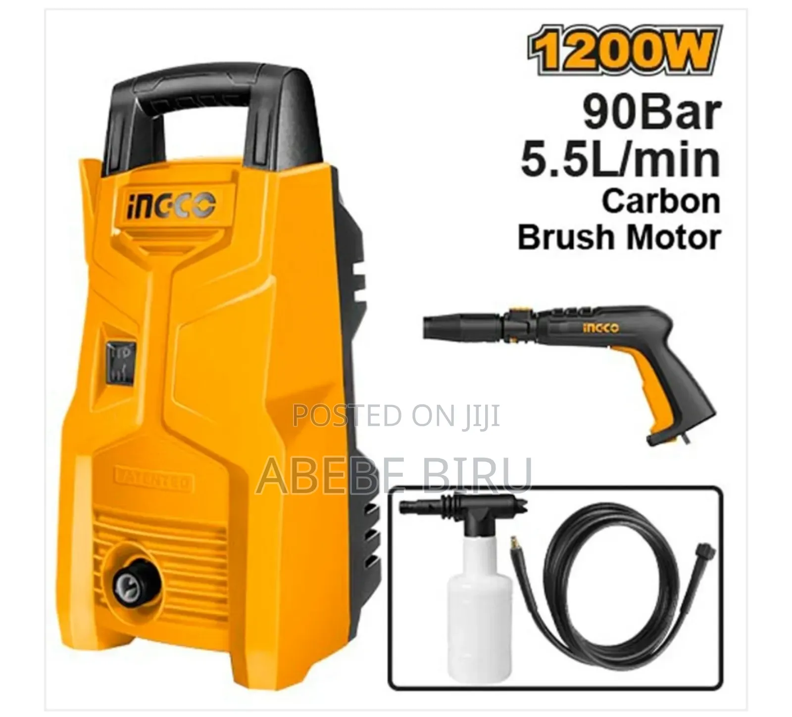 Ingco Pressure Washer 2000w