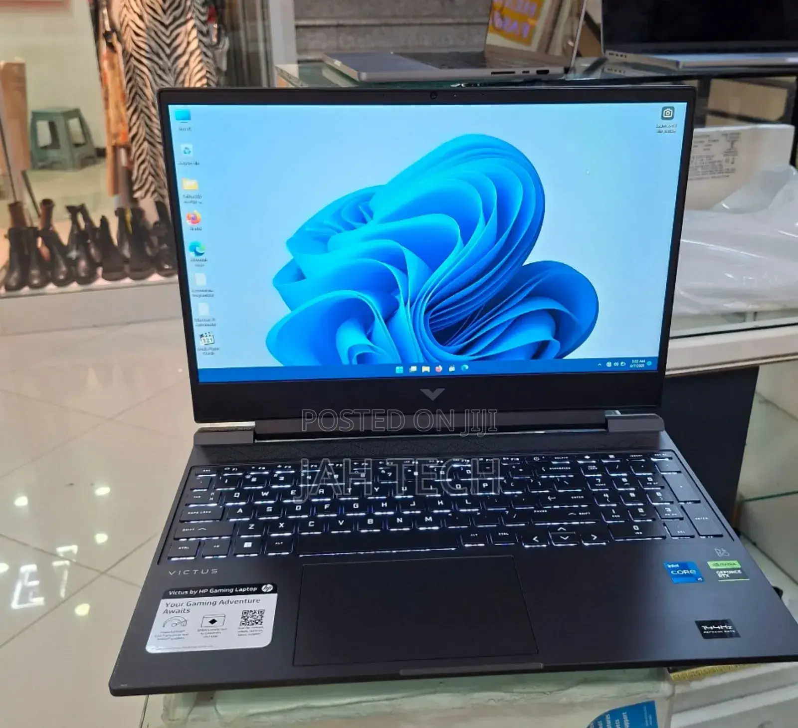 New Laptop HP Victus 15 16GB Intel Core I7 SSD 512GB