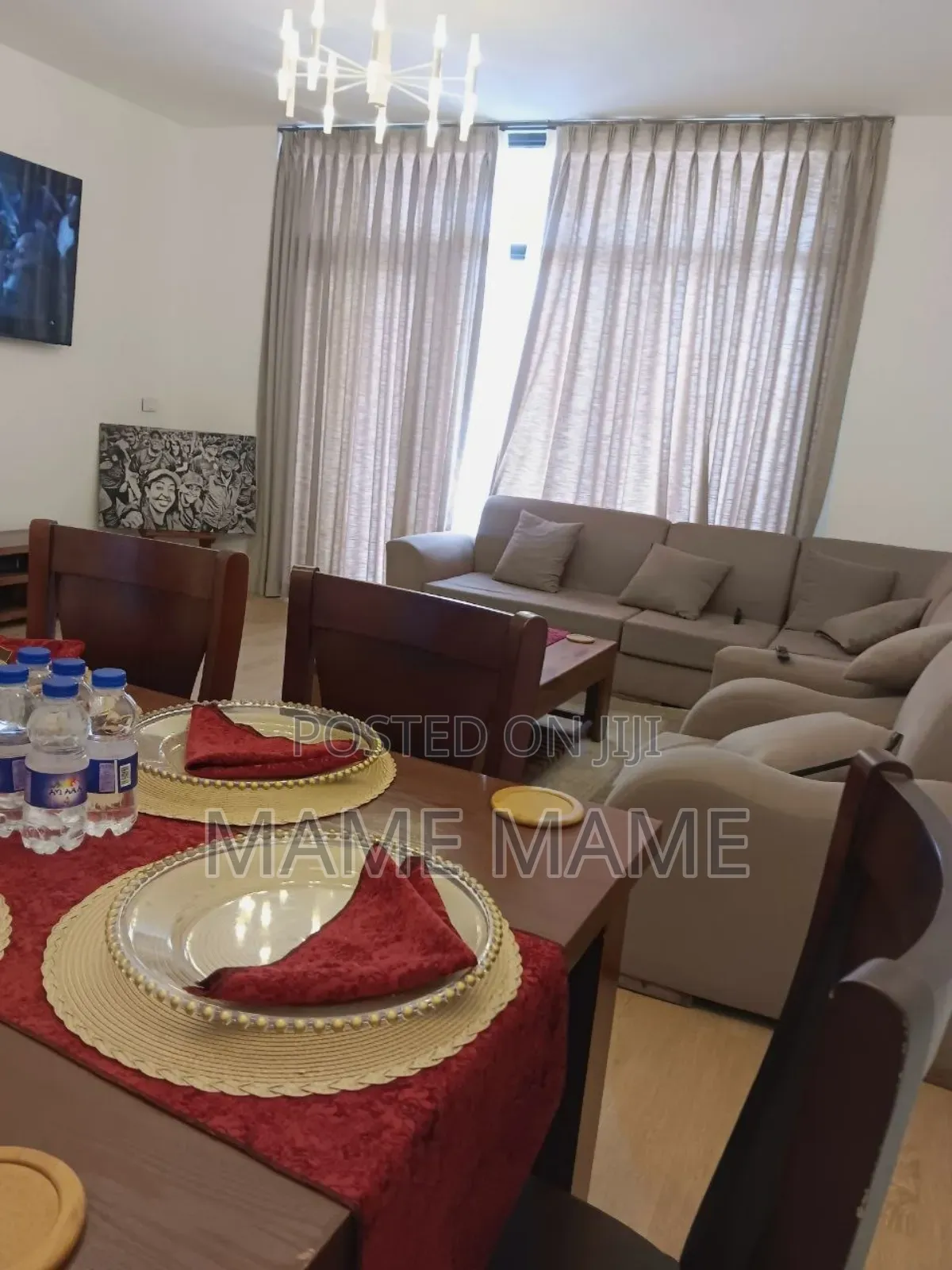 Furnished 3bdrm Apartment in Addis Abeba, Bole for rent