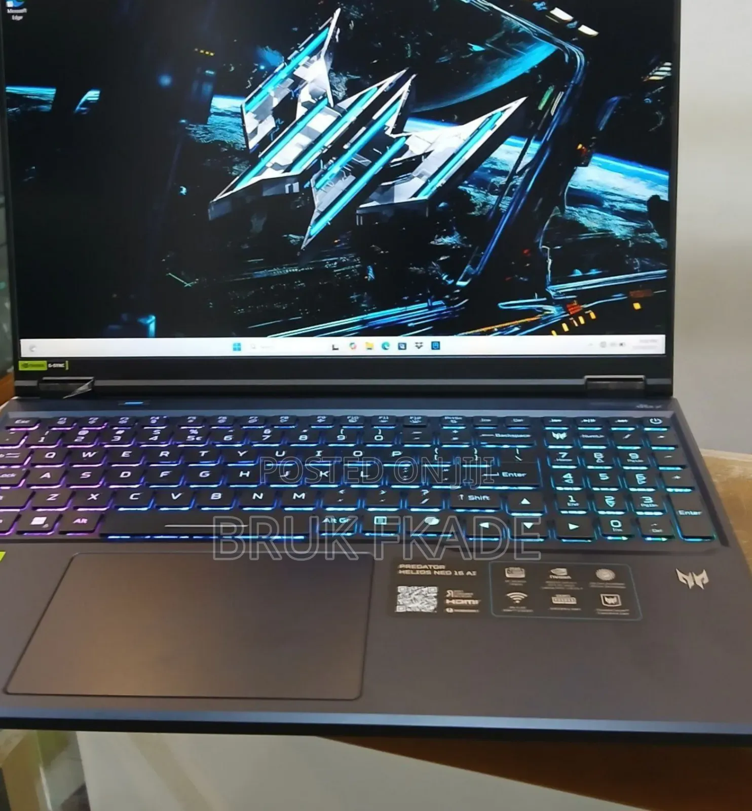 New Laptop Acer Predator Helios Neo 16 32GB Intel Core Ultra 9 SSD 1T