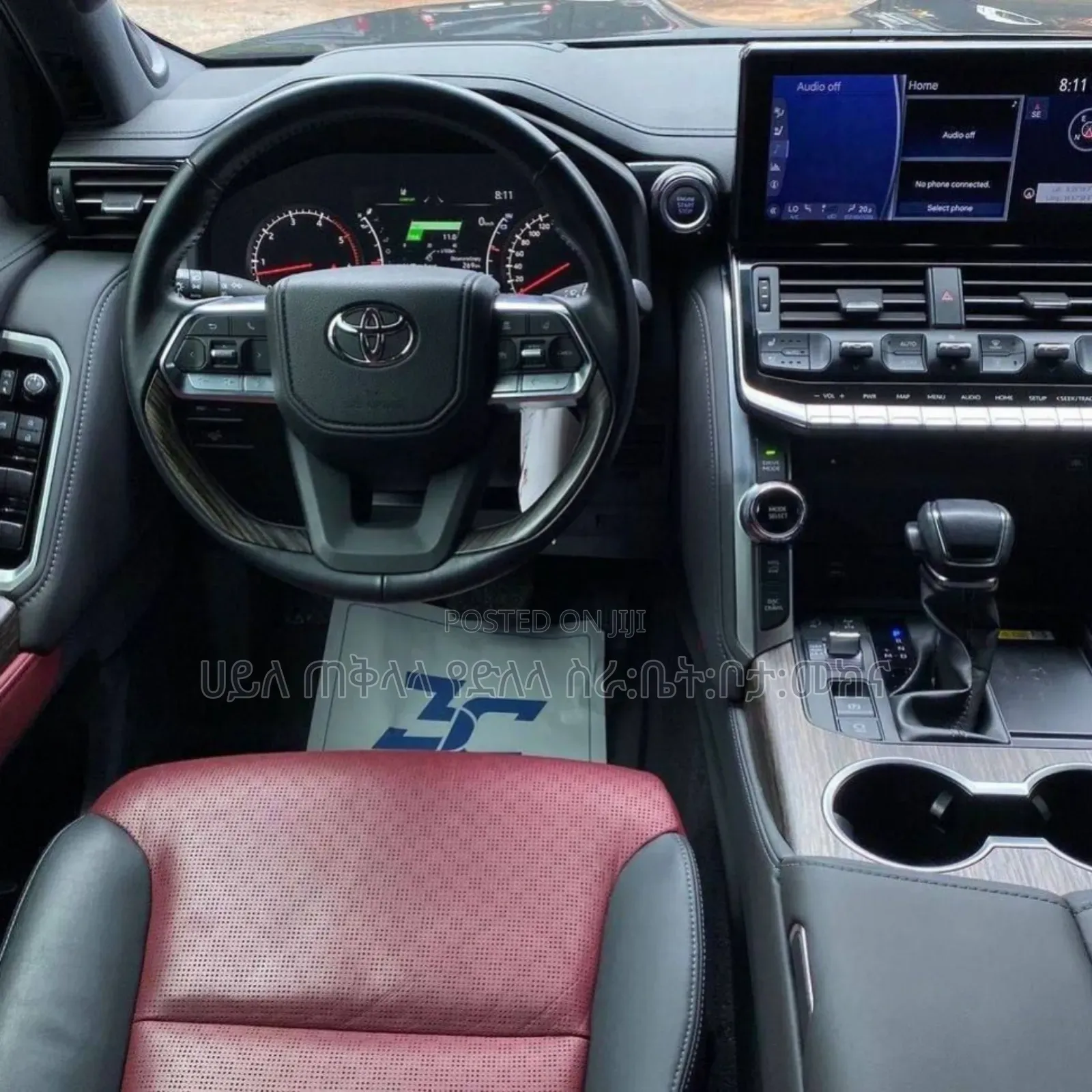 Toyota Land Cruiser 2023 Matt Black