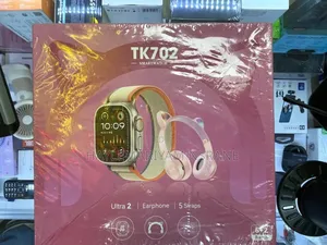 Tk702 Smart Watch + Hedset