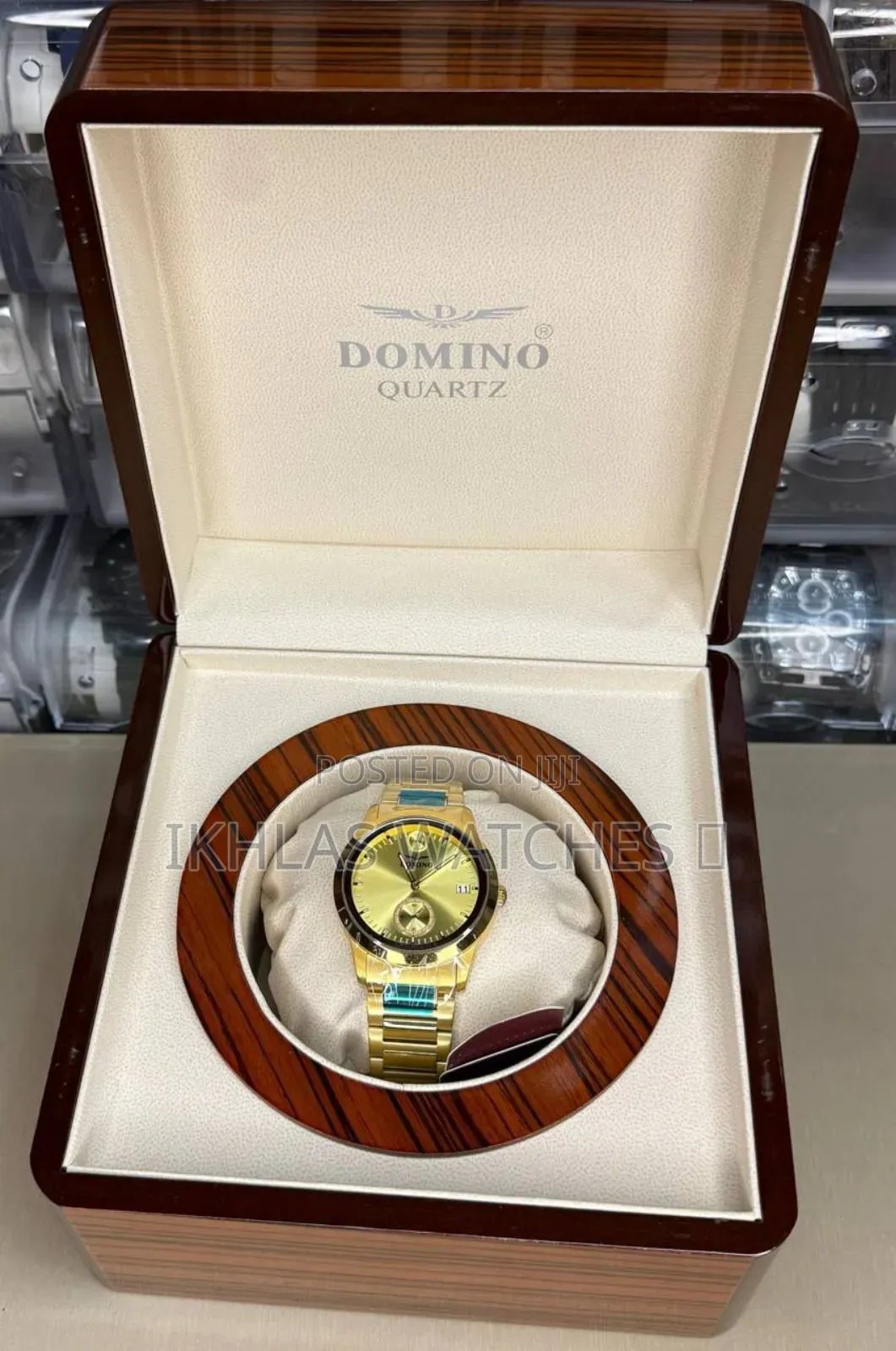 Domino's Quartz Curated Luxury Watch