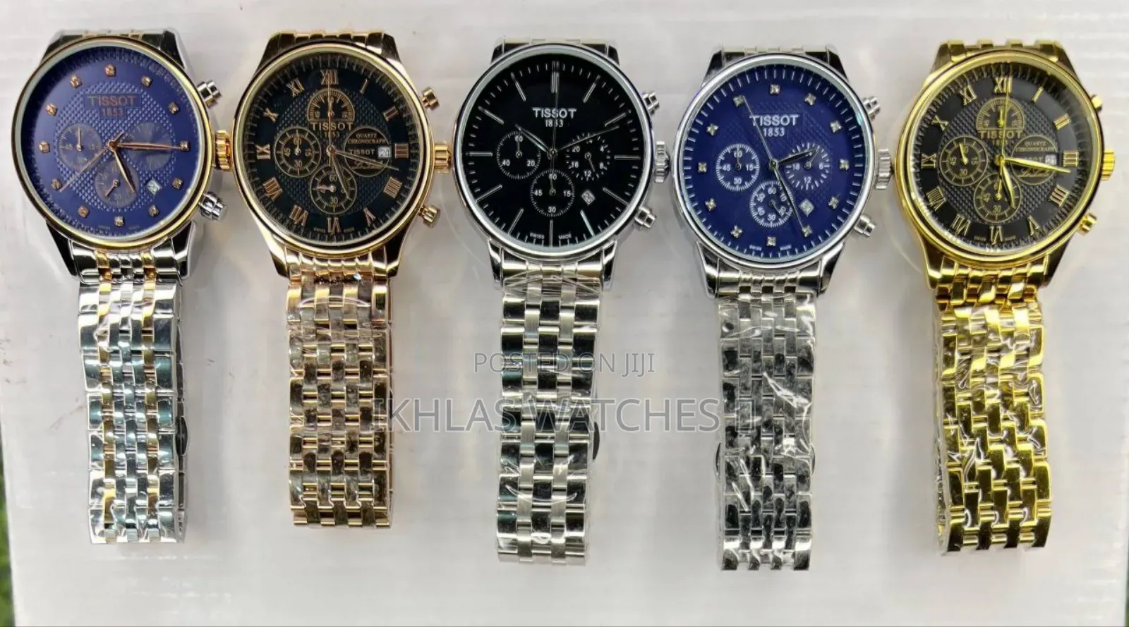 Tissot Luxury Watch With Different Color