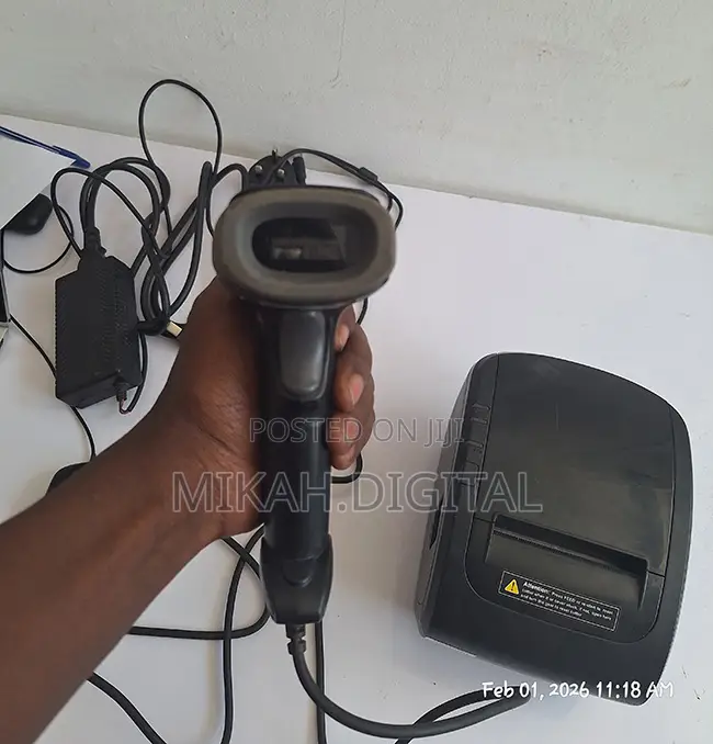 Xprinter Termal Printer With Yes Pos Barcode Scanner