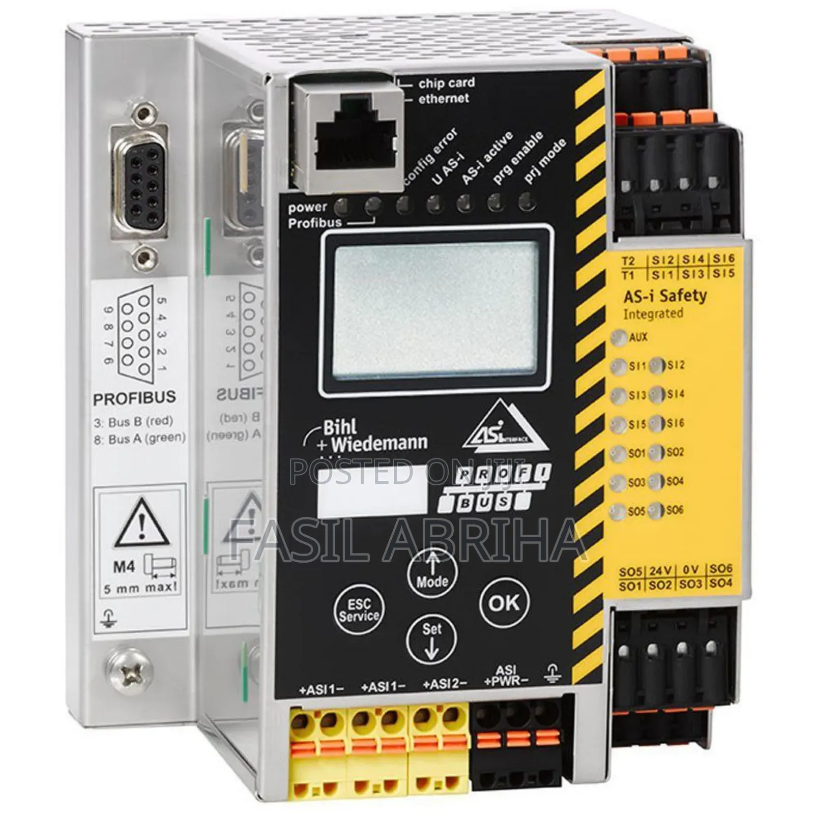 Bihl + Wiedemann as-I 3.0 Profibus Gateway Safety Monitor