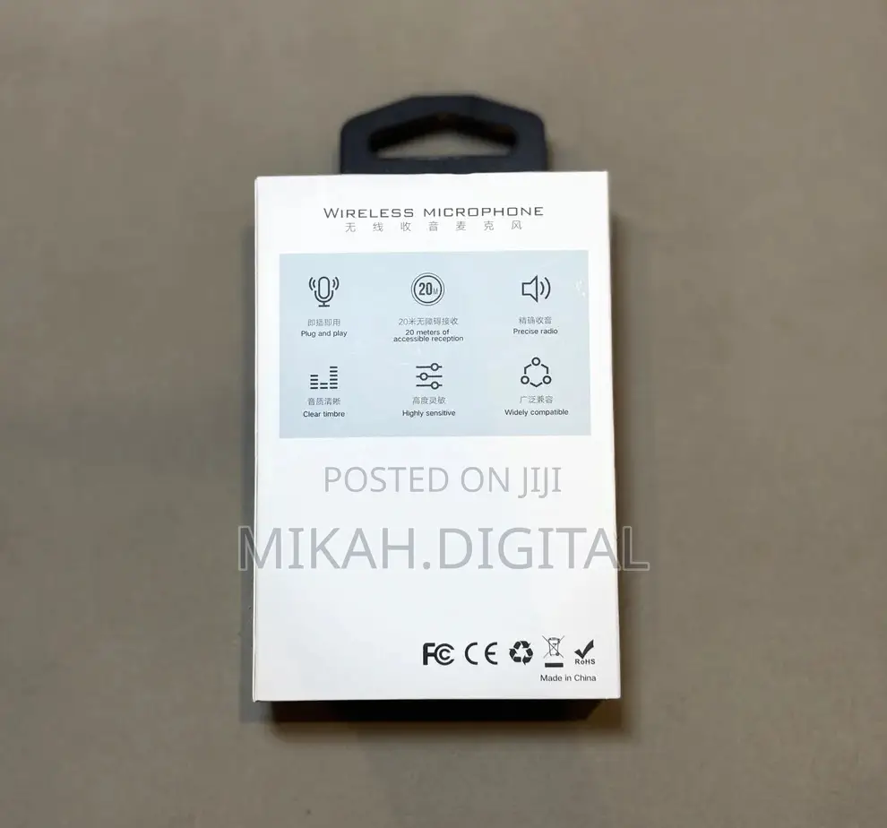 Wireless Microphone With Power Bank For Type-c Or iPhone