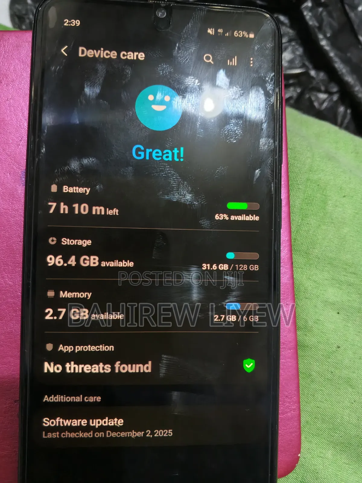 Samsung Galaxy A70 128 GB Black