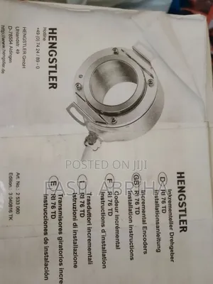 Hengstler Ri 76 Td Incremental Rotary Encoder - Industrial Hollow Shaf