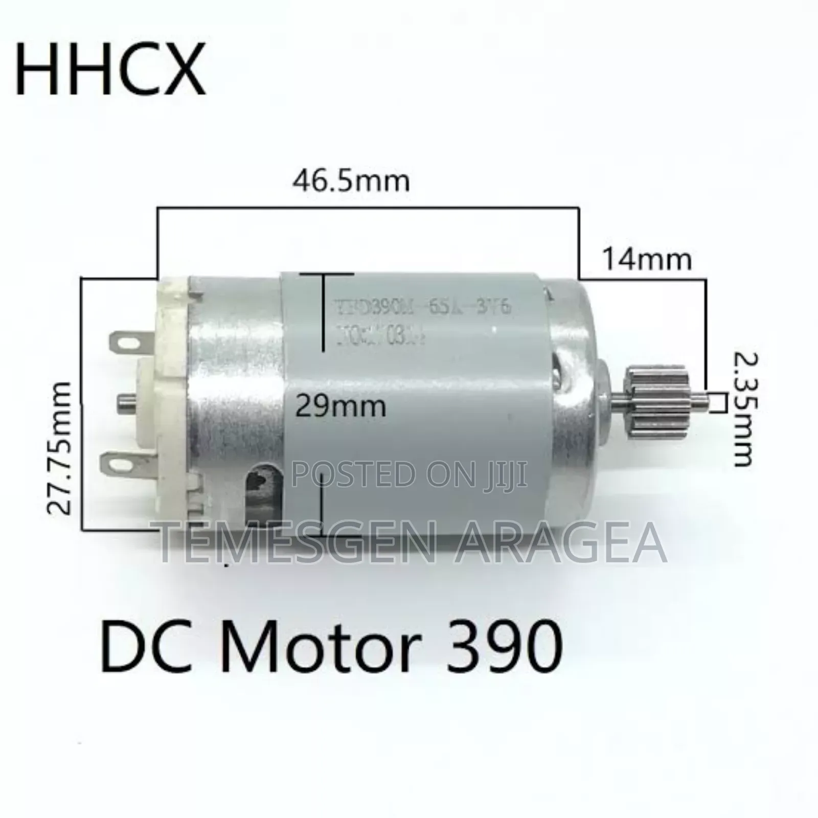 Dc 12 Volt Motor ዲናሞ High Speed (Rs390)