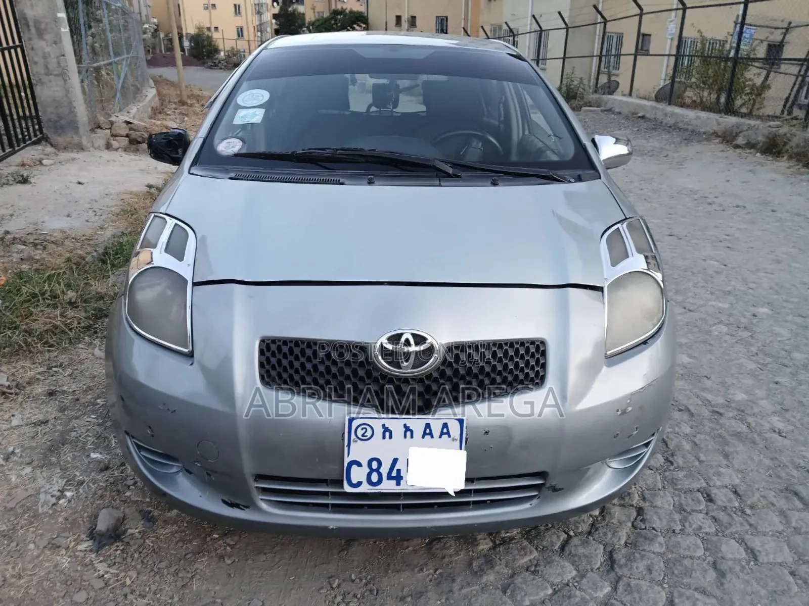Toyota Yaris 2007 Silver