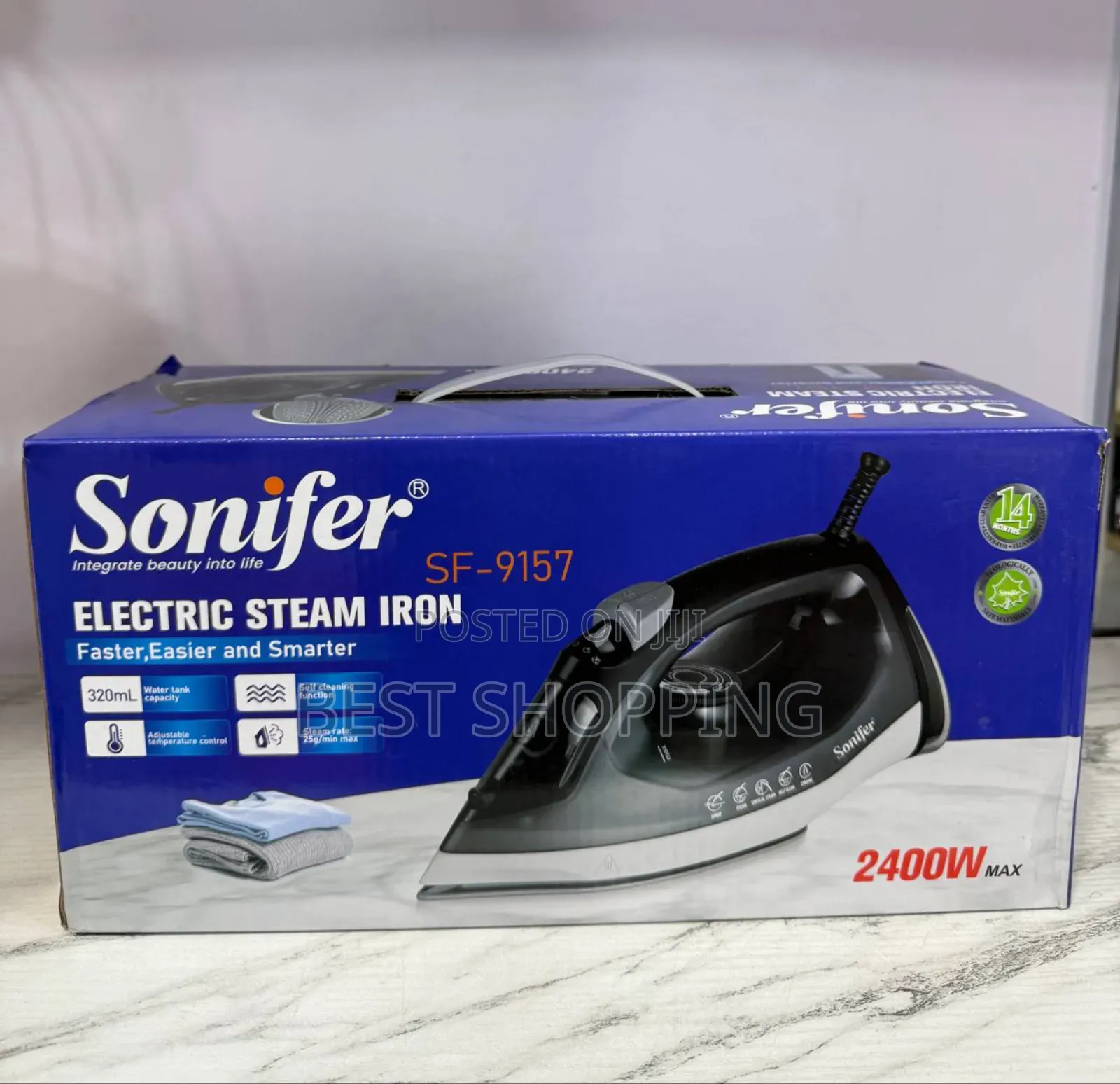 Sonifer Electric Steam Iron 2400 Watts Original