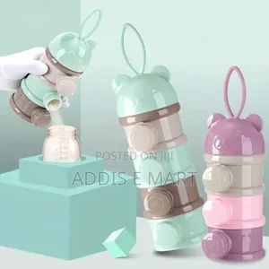 Foldable Three-layer Baby Milk Powder Container