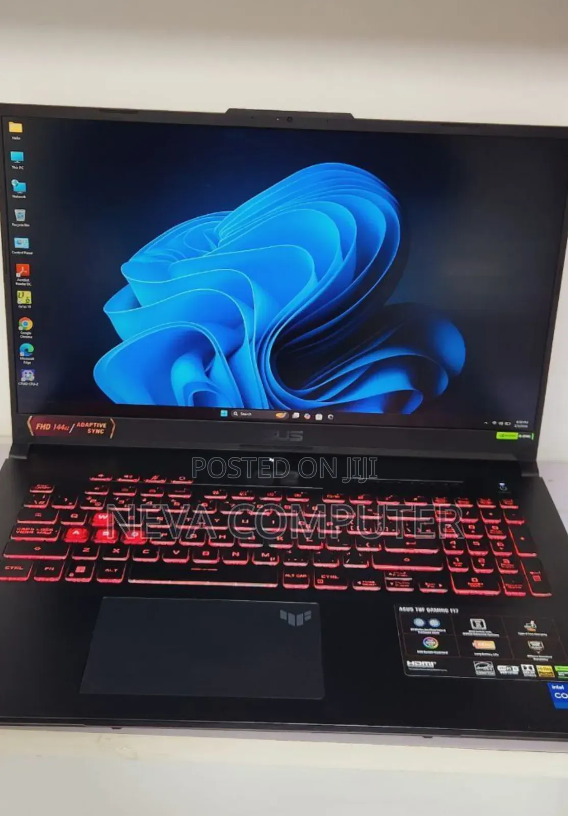 New Laptop Asus TUF Gaming A15 16GB Intel Core I7 SSD 1T