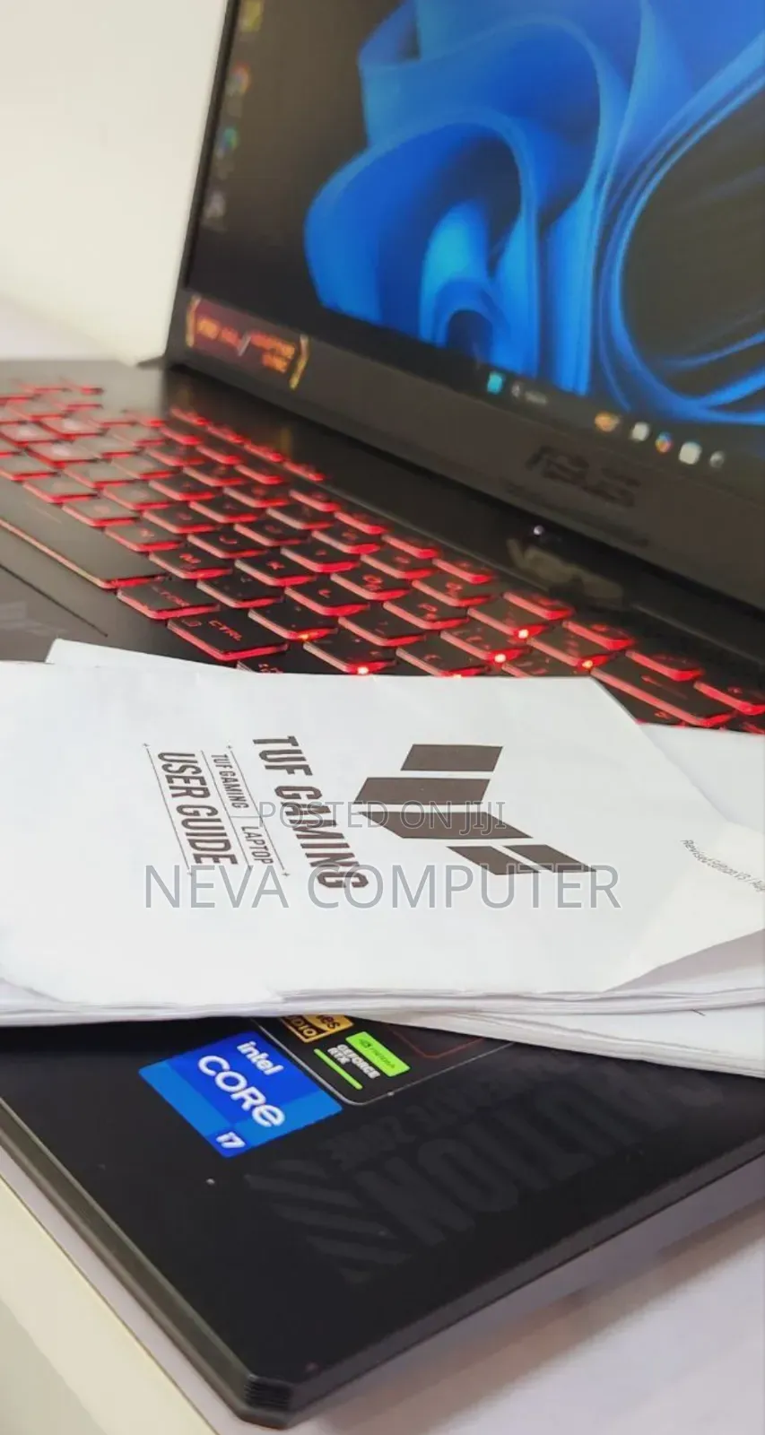 New Laptop Asus TUF Gaming A15 16GB Intel Core I7 SSD 1T