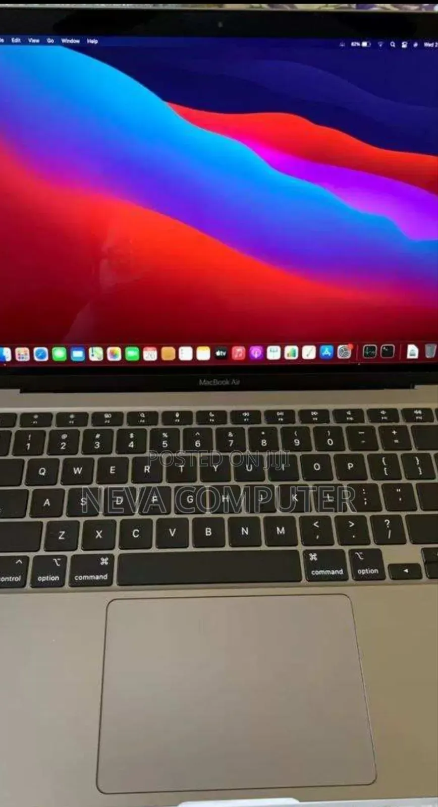 New Laptop Apple MacBook Air 2020 M1 8GB Apple M1 SSD 256GB