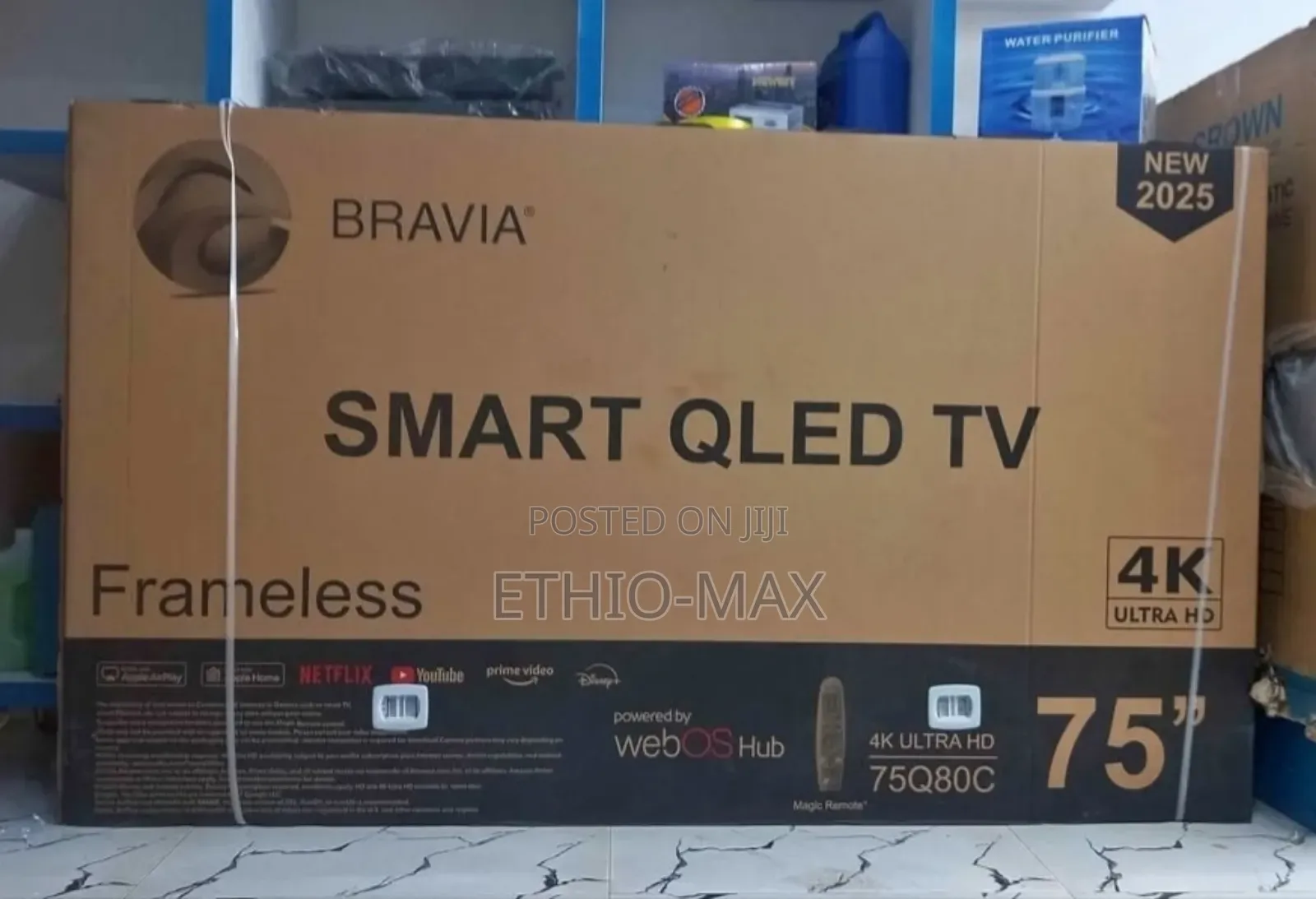 Bravia Tv 75” Smart Qled – Uhd | Ultra Large Screen Premium Quality