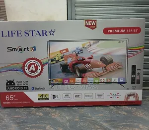 Lifestar Tv 65” Smart Android – Original | Big Screen | Smooth