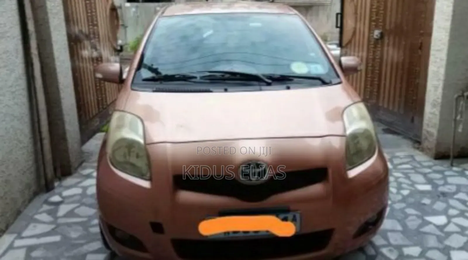 Toyota Yaris 1.5 2008 Orange