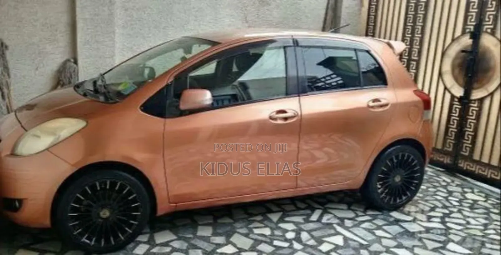 Toyota Yaris 1.5 2008 Orange