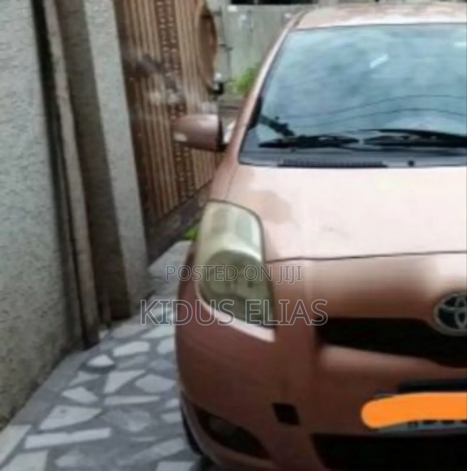 Toyota Yaris 1.5 2008 Orange