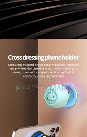 4h Play Life Time Magnetic RGB Mini Speaker 500mah