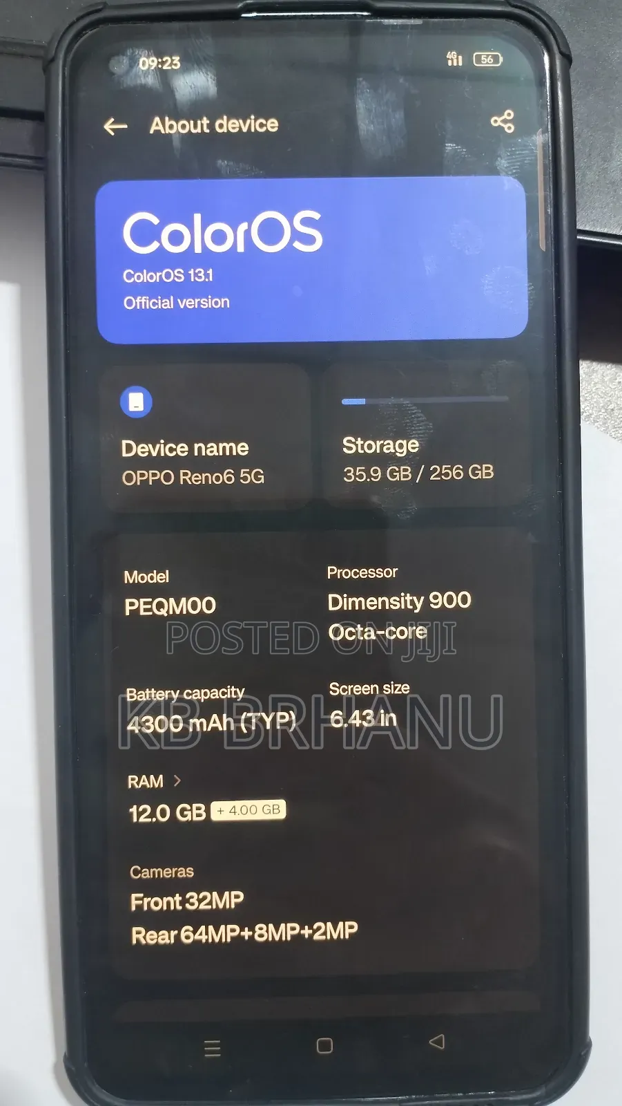 New Oppo Reno6 5G 256 GB Green