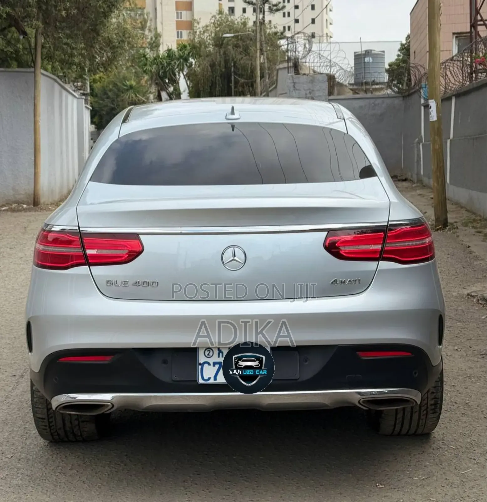 Mercedes-Benz GLE-Class GLE 400 4MATIC 2016 Silver