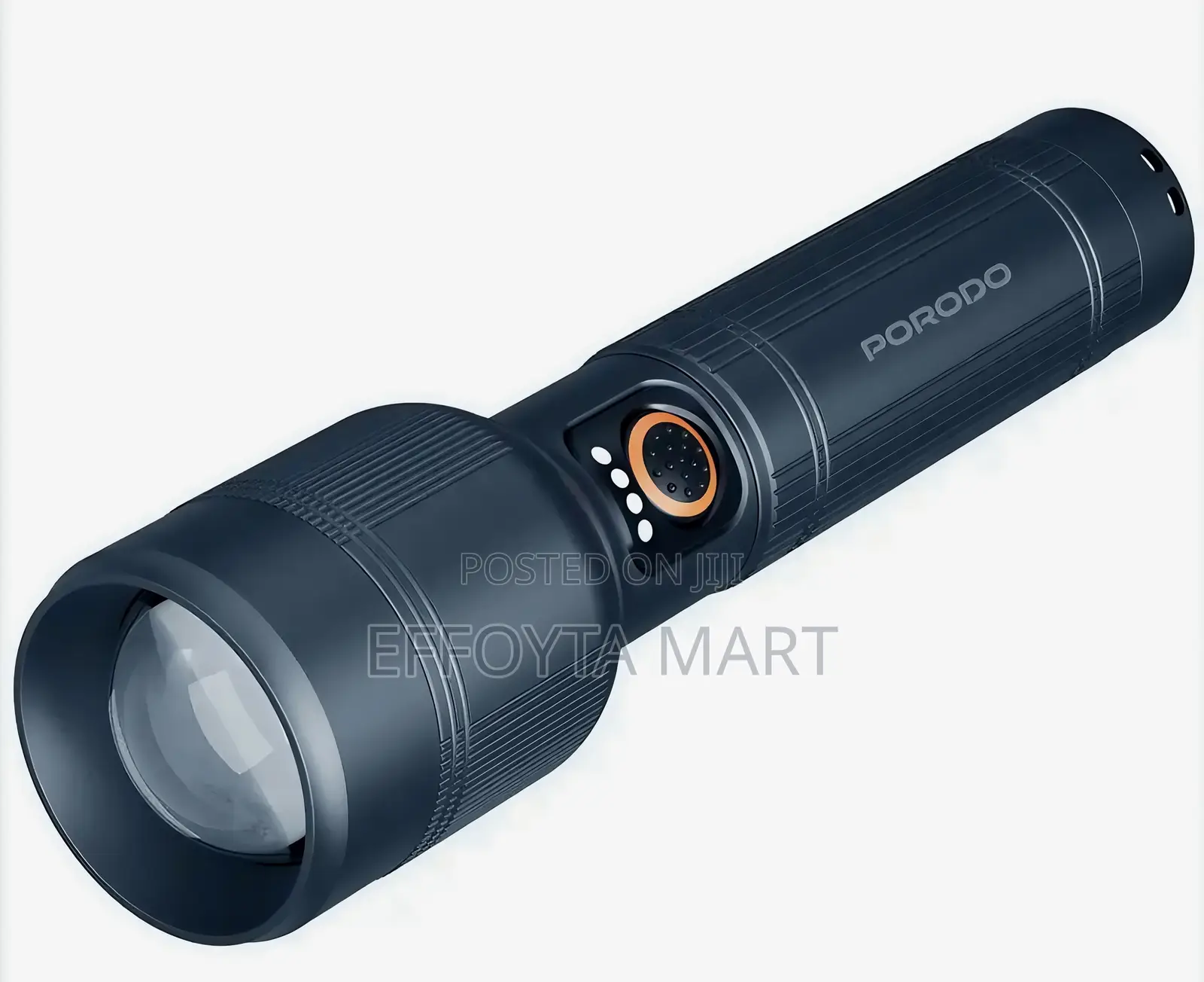 Little Gray Porodo Lifestyle Lumalite 150 Rechargeable Flashlight