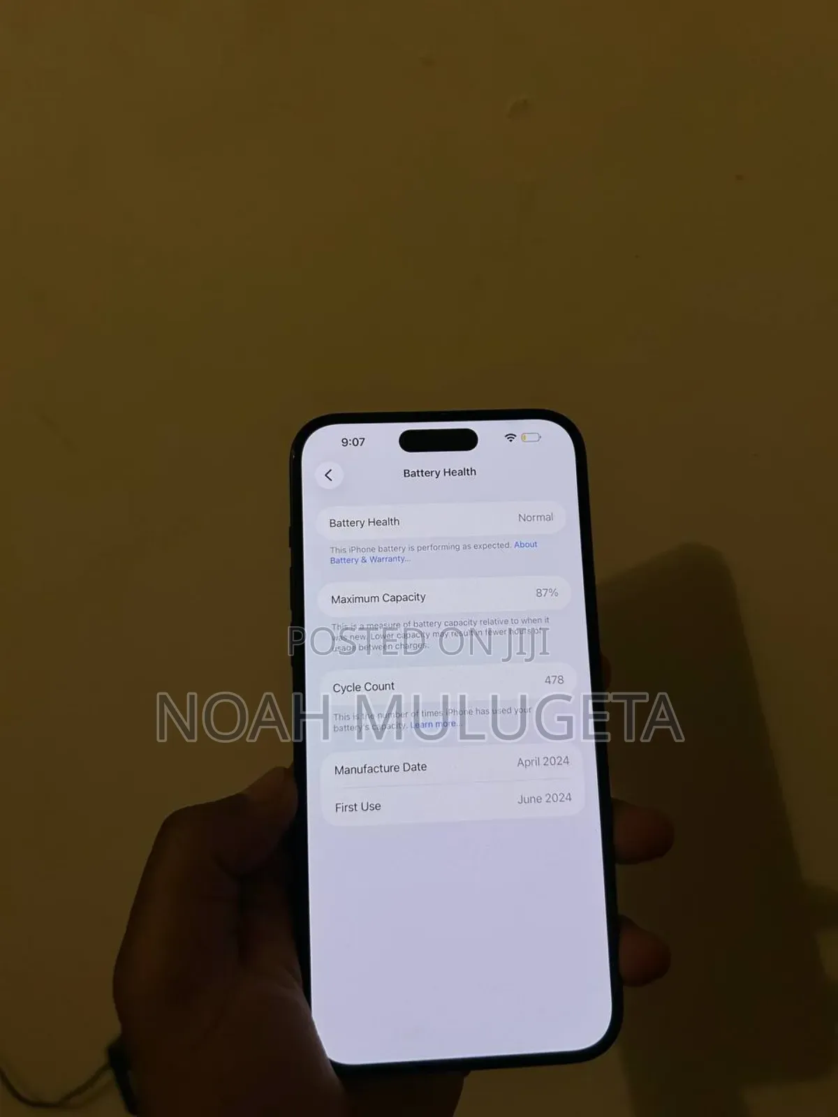 Apple iPhone 15 Plus 128 GB Black