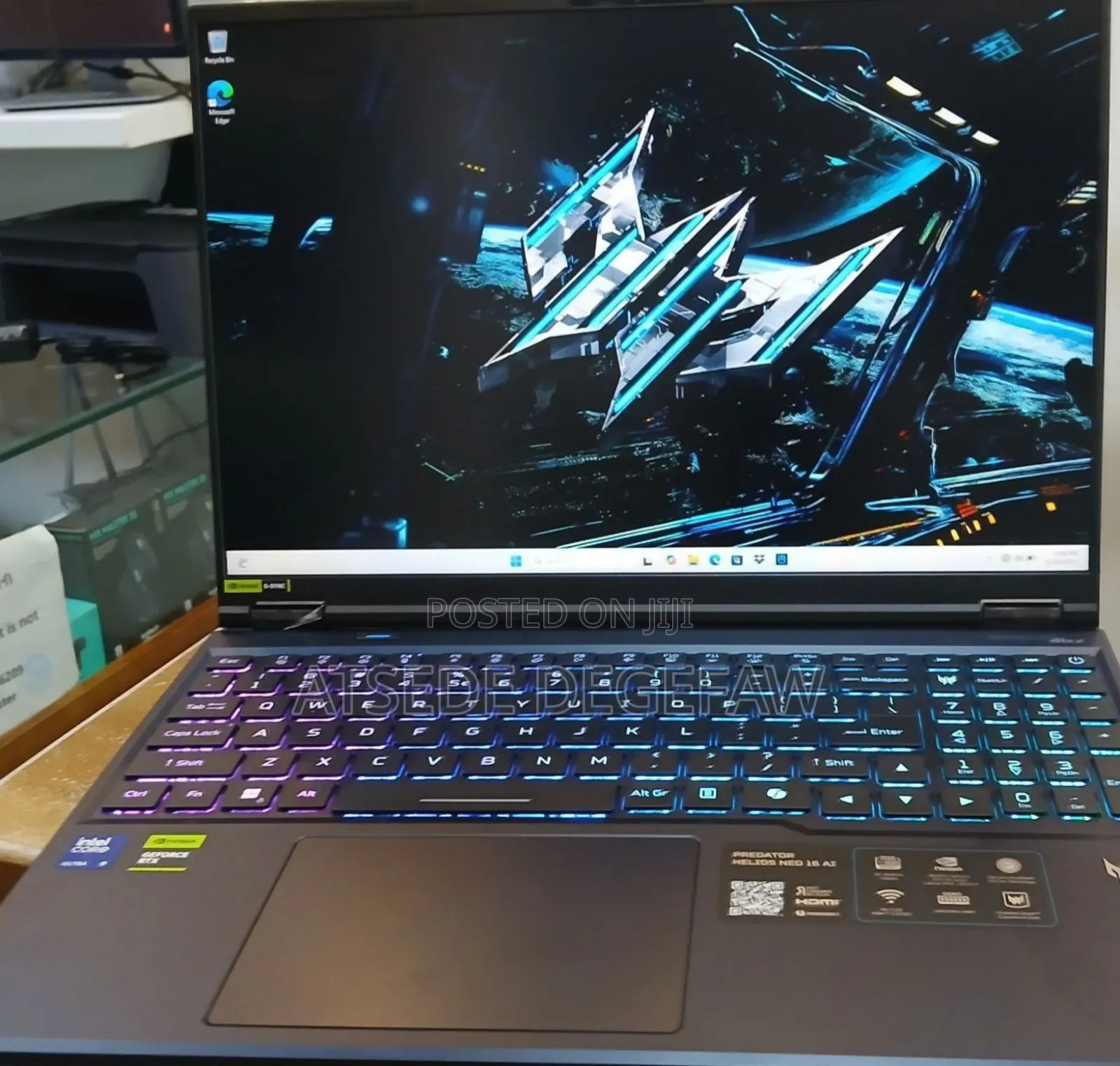 New Laptop Acer Predator Helios Neo 16 32GB Intel Core Ultra 9 SSD 1T