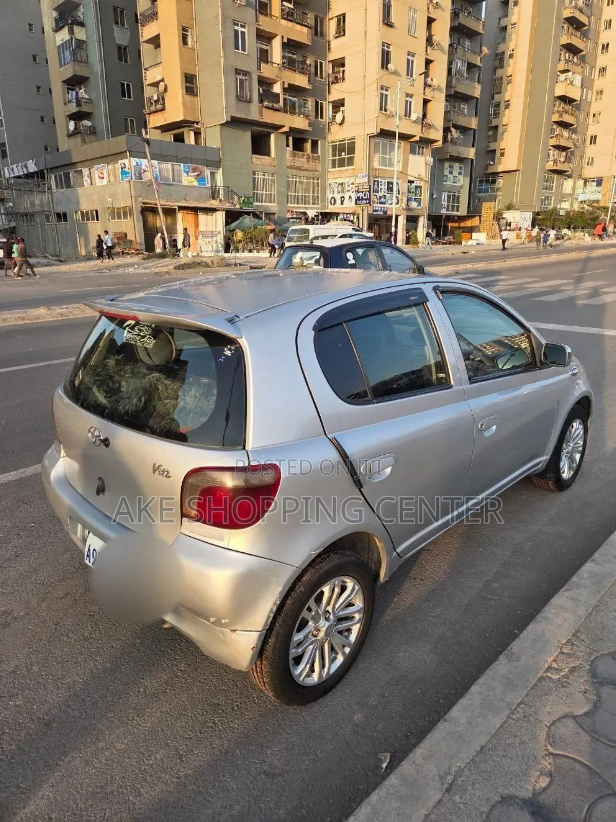 Toyota Vitz 2001 Silver