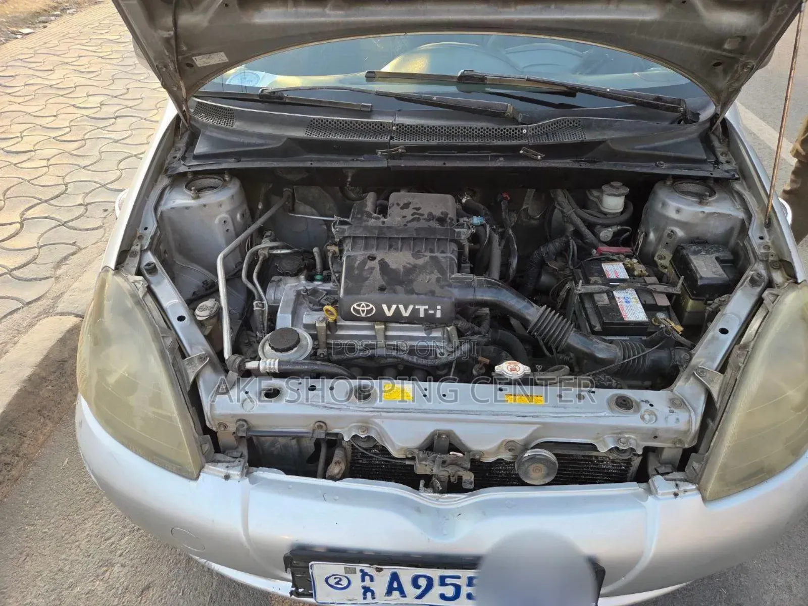 Toyota Vitz 2001 Silver