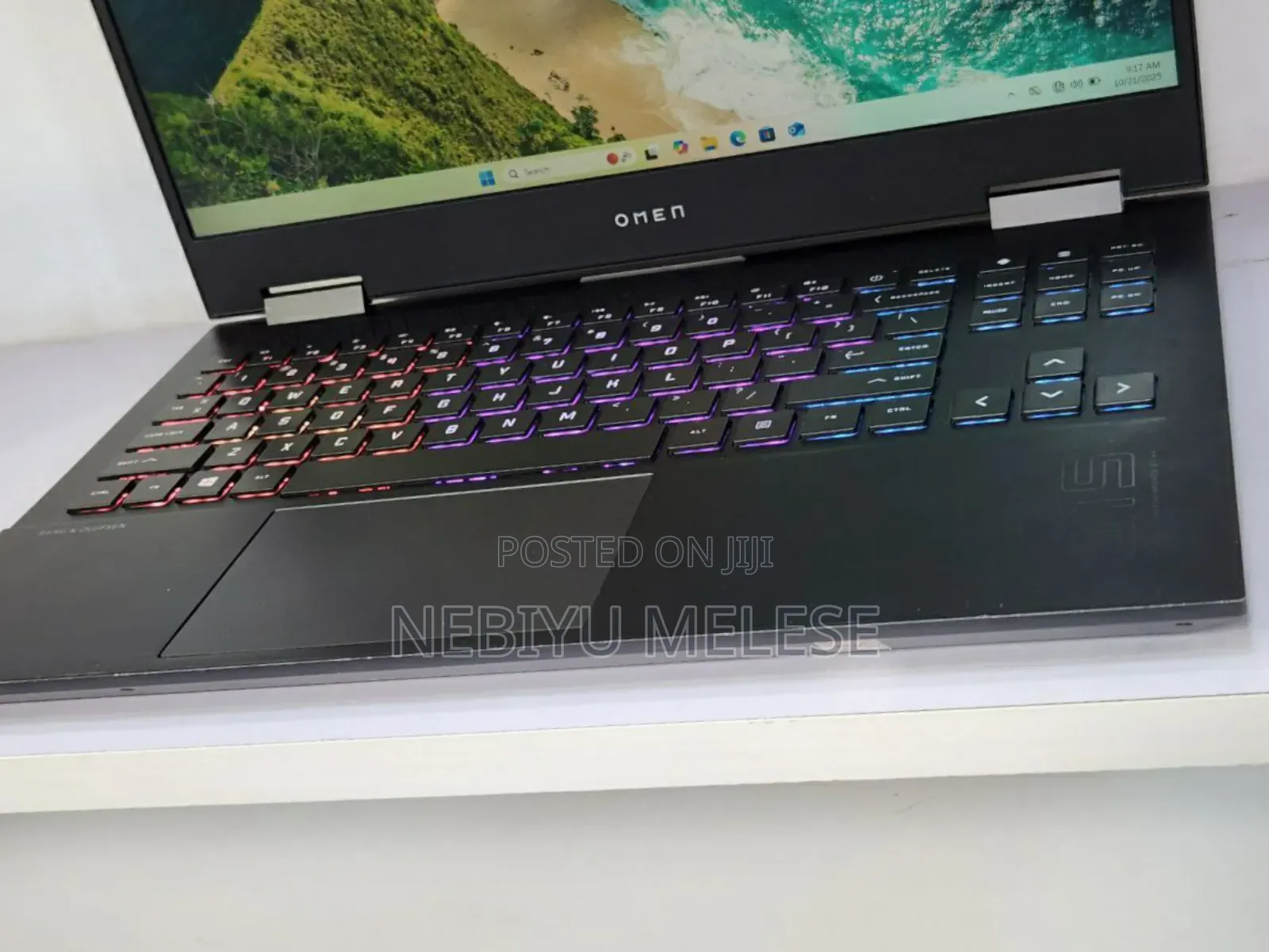New Laptop HP Omen 15 16GB AMD Ryzen 7 SSD 512GB