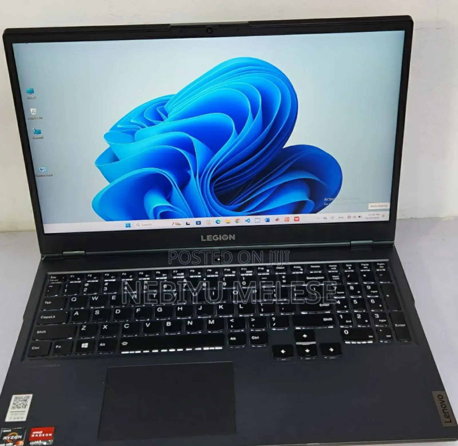 New Laptop Lenovo Legion 7 16GB AMD Ryzen 7 SSD 1T