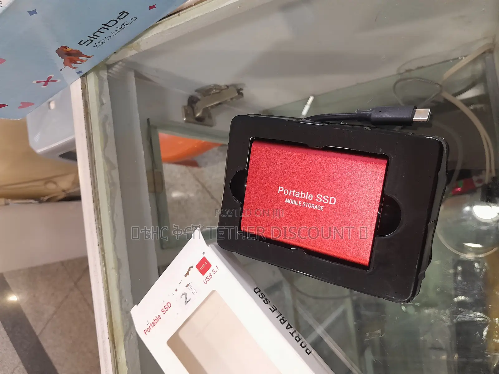 Protable Ssd Hard Driver Enclosure Type C 100gb