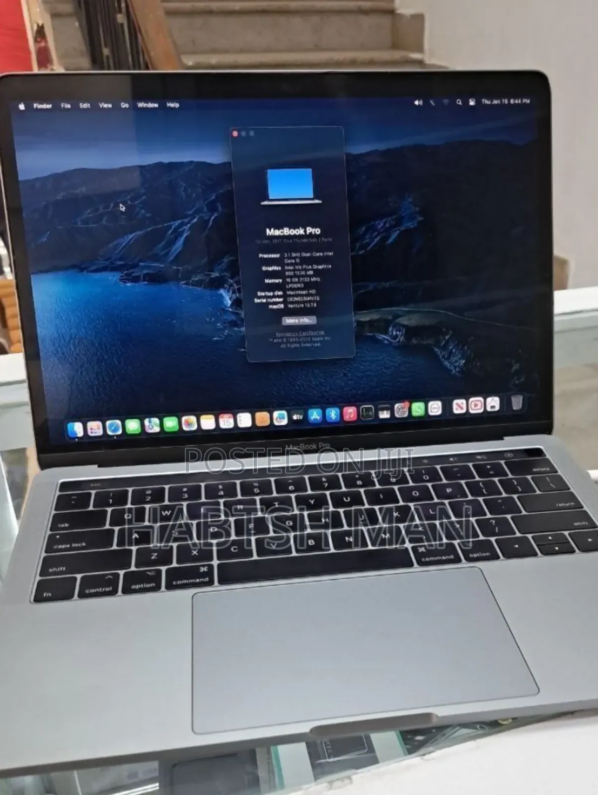 New Laptop Apple MacBook Pro 2017 16GB Intel Core I5 SSD 256GB