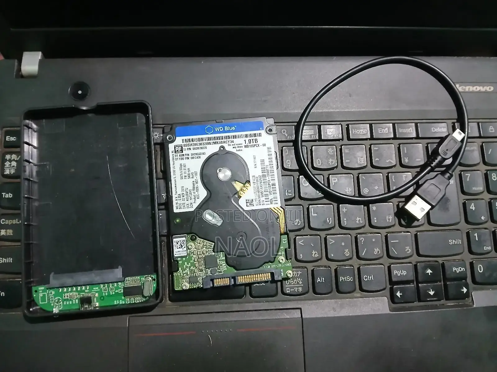 Hard Drive With Case