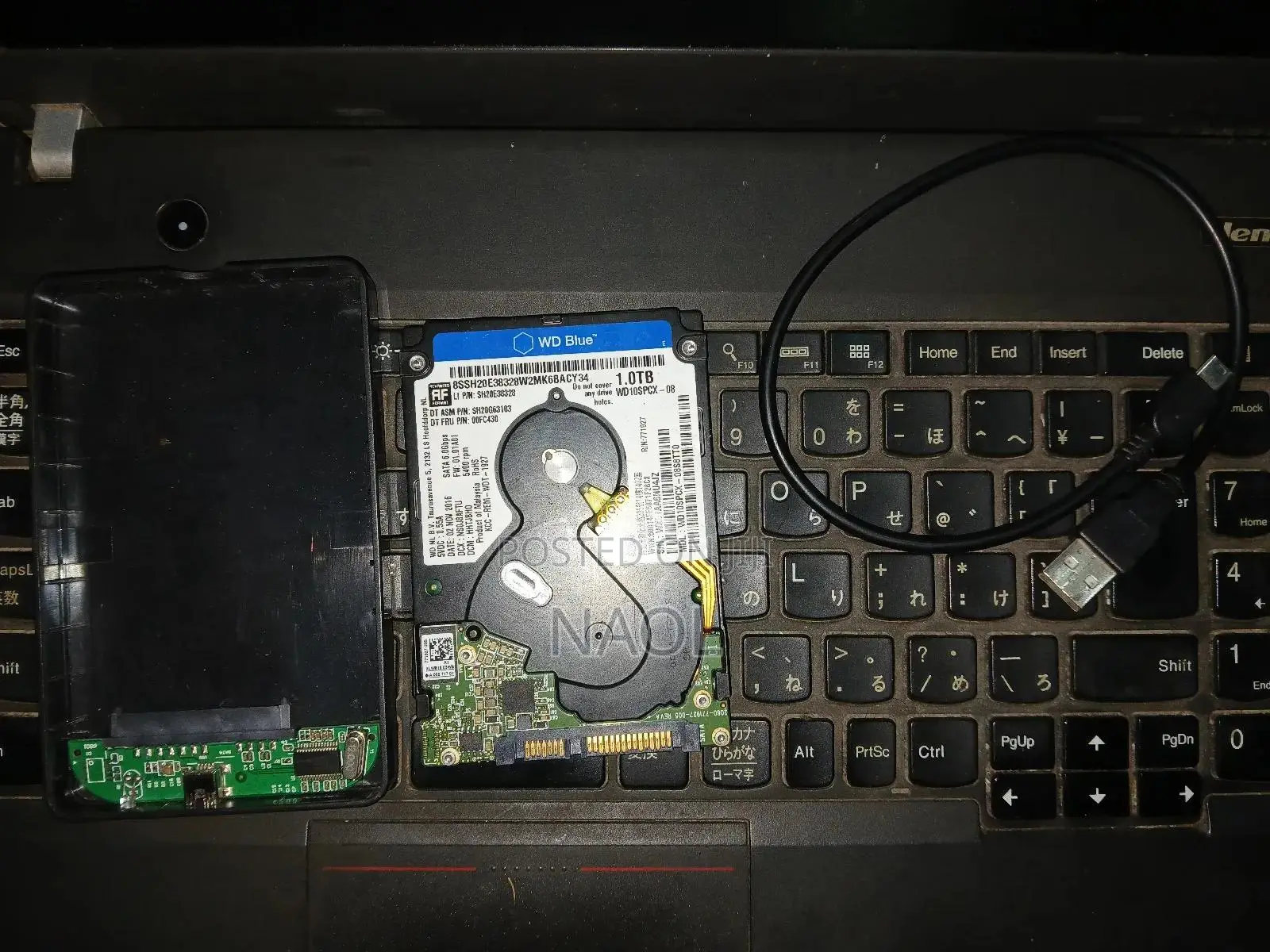 Hard Drive With Case