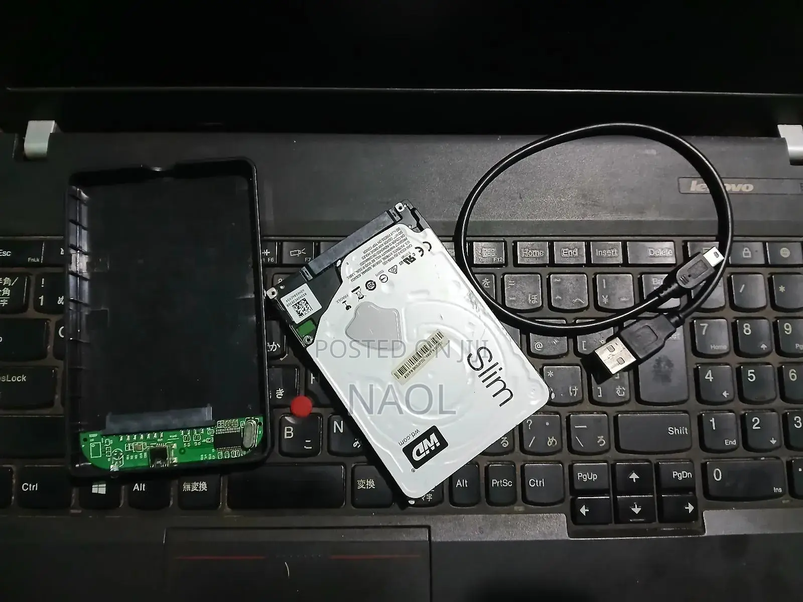 Hard Drive With Case