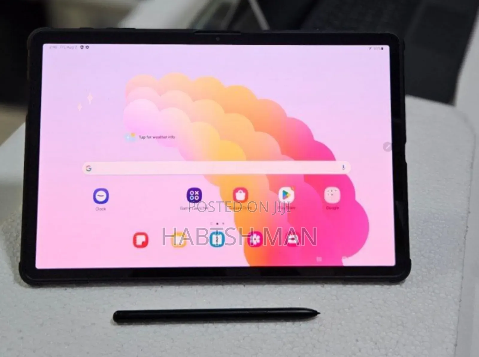 New Samsung Galaxy Tab S7+ 256 GB Black