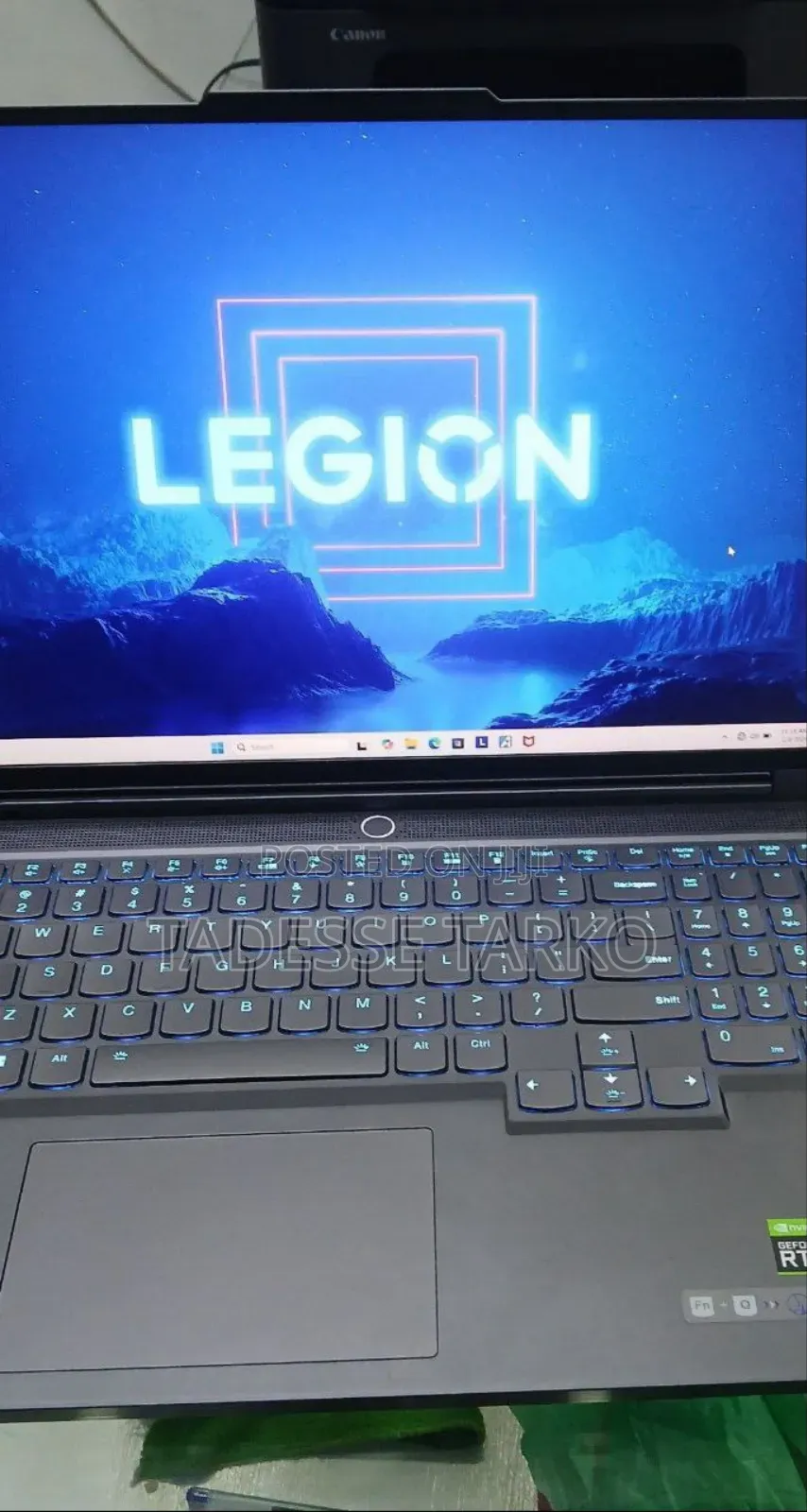 New Laptop Lenovo Lrgion 7i 16GB Intel Core I9 SSD 1T