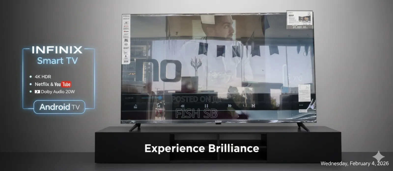 Infinix 43 Inches Tv