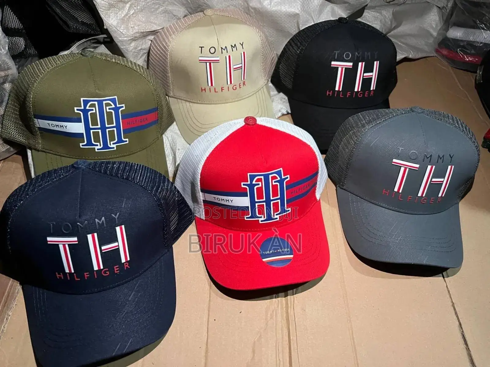 Tommy Baseball Caps