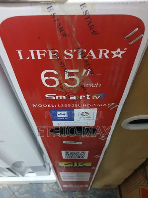 Lifestar Tv 65” Smart Android – Original | Big Screen | Smooth